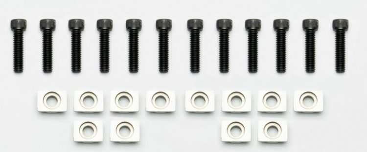 (image for) Wilwood Rotor Bolt Kit - Dynamic Front 12 Bolt with T-Nuts