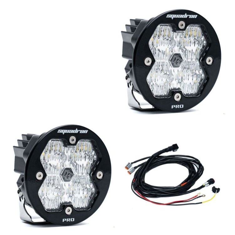 (image for) Baja Designs Squadron-R 2.0 Pro LED Wide Cornering (Pair)