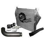 (image for) aFe Bladerunner Intercoolers 3in Black Tube Hot Side w/ Couplings & Clamps 14-15 Ram 1500 V6-3.0L