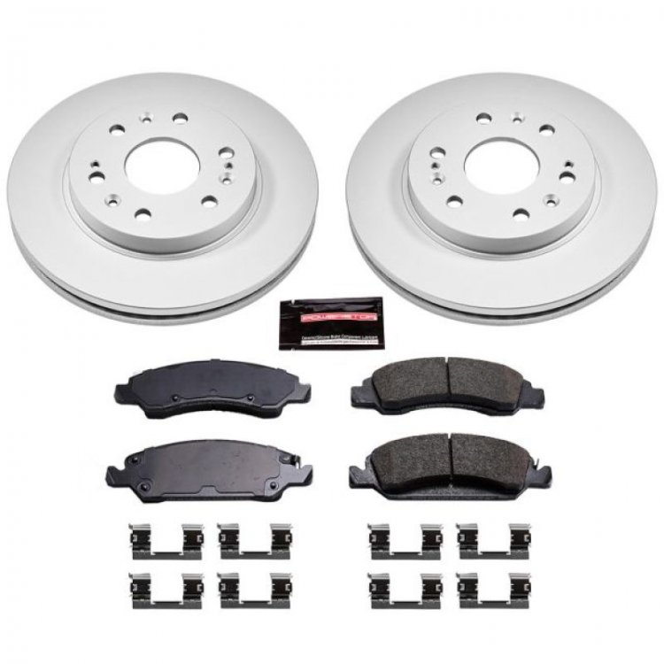 (image for) Power Stop 08-19 Cadillac Escalade Front Z17 Evolution Geomet Coated Brake Kit