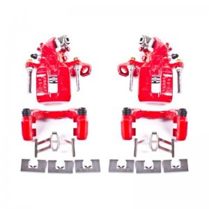 (image for) Power Stop 06-11 Acura CSX Rear Red Calipers w/Brackets - Pair