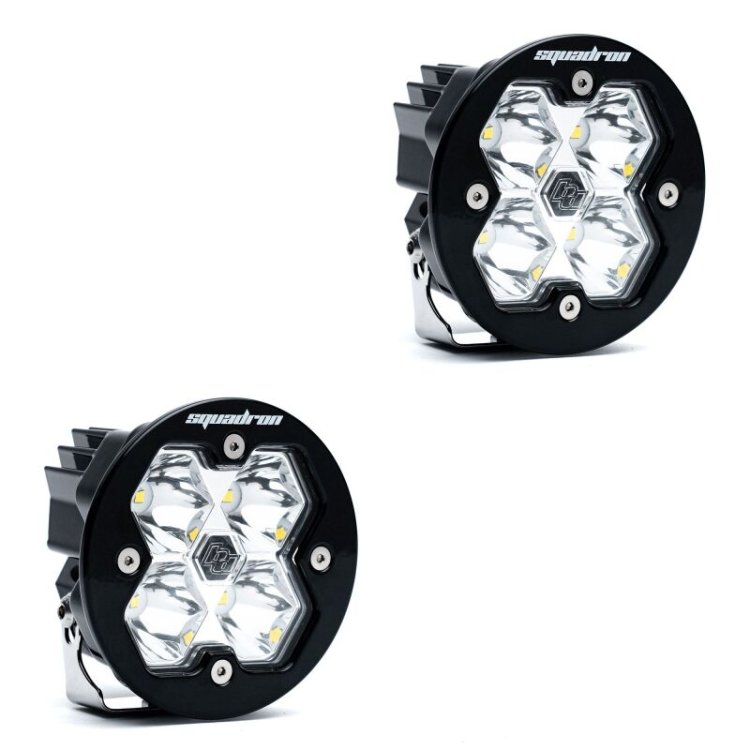 (image for) Baja Designs Squadron-R 2.0 Sport (Pair) LED Spot / No Harness
