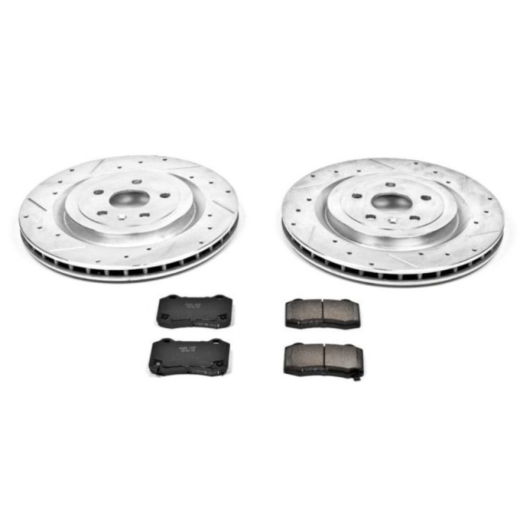 (image for) Power Stop 09-15 Cadillac CTS Rear Z23 Evolution Sport Brake Kit