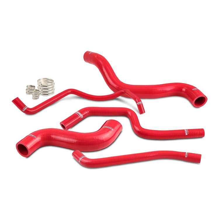 (image for) Mishimoto 2023+ Toyota GR Corolla Silicone Hose Kit Red