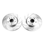 (image for) Power Stop 2018 Honda Accord Front Evolution Drilled & Slotted Rotors - Pair