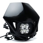 (image for) Baja Designs Squadron 2.0 Sport (Spot) - Clear w/MC Race LED Light - Black