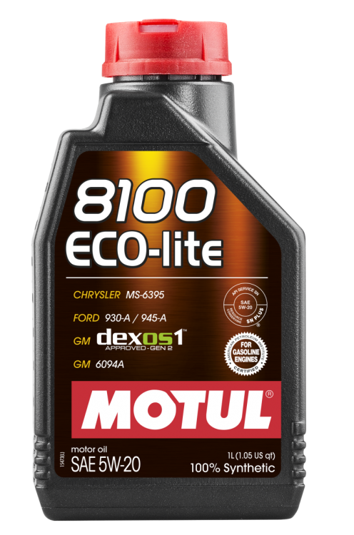 (image for) Motul 1L Synthetic Engine Oil 8100 5W20 ECO-LITE