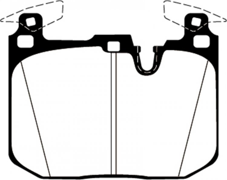 (image for) EBC 16-18 BMW M2 (F87) Bluestuff Front Brake Pads