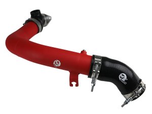 (image for) aFe BladeRunner 2.5in Aluminium Hot Side Charge Pipe 15-20 Subaru WRX 2.0T - Red