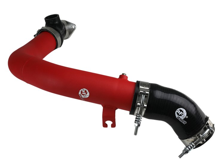 (image for) aFe BladeRunner 2.5in Aluminium Hot Side Charge Pipe 15-20 Subaru WRX 2.0T - Red