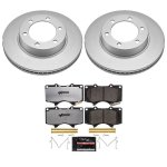Power Stop 01-07 Toyota Sequoia Front Z36 Coated Truck & Tow Brake Kit (image for) Power Stop 01-07 Toyota Sequoia Front Z36 Coated Truck & Tow Brake Kit