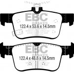 (image for) EBC 16-18 Honda Civic Yellowstuff Rear Brake Pads