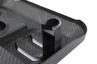 (image for) Dinan 21-27 BMW M2/M3/M4 (G80/G82/G87) Matte Carbon Fiber Engine Cover w/Gloss Accents