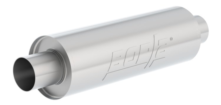 (image for) Borla XR-1 Racing Sportsman 2.5IN Outlet / 2.5IN Inlet / 5IN x 15IN Round Muffler