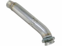 (image for) aFe Power Twisted Steel Loop Delete D/P Aluminized Steel 12-18 Jeep Wrangler (JK) V6 3.6L