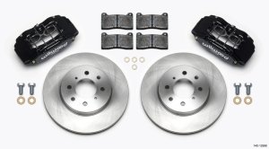 (image for) Wilwood DPHA Front Caliper & Rotor Kit Honda / Acura w/ 262mm OE Rotor
