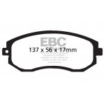 (image for) EBC 12+ Scion FR-S 2 Yellowstuff Front Brake Pads