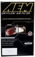 (image for) AEM DryFlow Air Filter - Round 2.75in ID x 6.25in OD x 8.25in H fits 2007-2014 Ford/Volvo