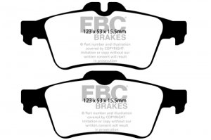 (image for) EBC 08-10 Chevrolet Cobalt 2.0L Turbo (Ss) Bluestuff Rear Brake Pads