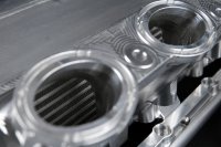 (image for) CSF Toyota A90/A91 Supra/ BMW G-Series B58 Charge-Air Cooler Manifold- Machined Billet Aluminum