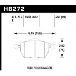 (image for) Hawk 00-06 Audi TT/00-06 TT Quattro 1.8L / 99-04 VW Golf GTI 2.8L Blue 9012 Race Front Brake Pads