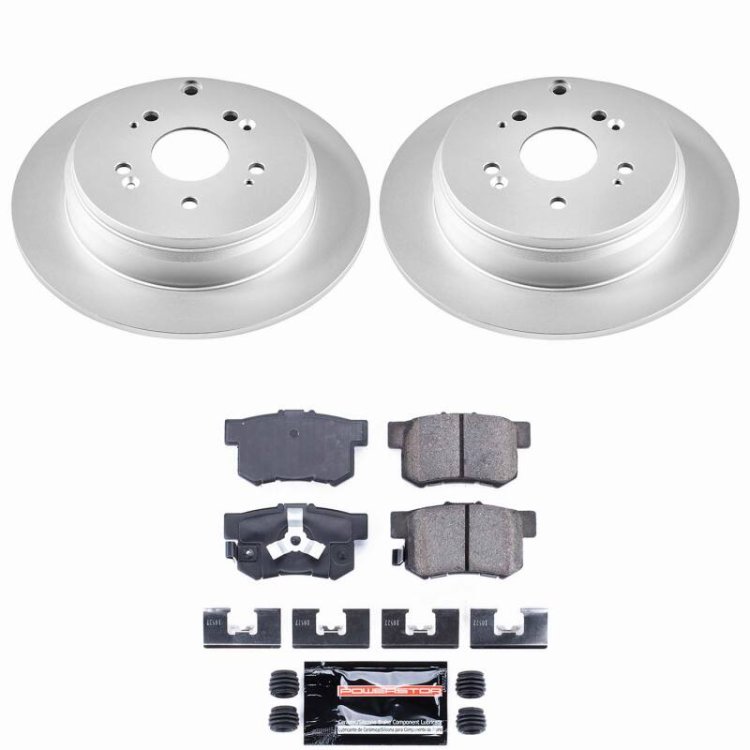(image for) Power Stop 10-18 Acura RDX Rear Z23 Coated Brake Kit