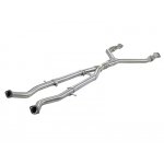 (image for) aFe Takeda 2.5in to 3in 304 SS Y-Pipe Exhaust System 16-18 Infiniti Q50/Q60 V6-3.0L (tt)