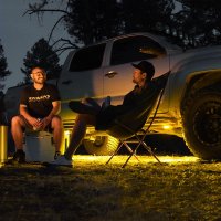 (image for) KC HiLiTES Cyclone V2 2.2in. LED Accessory Light 5w Flood Beam (Single) - Amber Lens