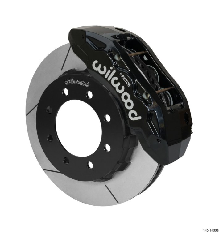 (image for) Wilwood TX6R Front Kit 15.00in Black 13-17 Ford F-250/F-350 - 4WD