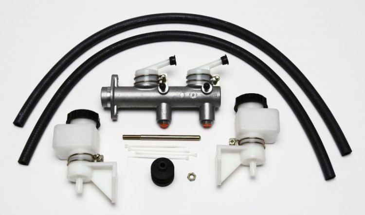 (image for) Wilwood Tandem Master Cylinder - 1in Bore w/ Remote Reservoirs