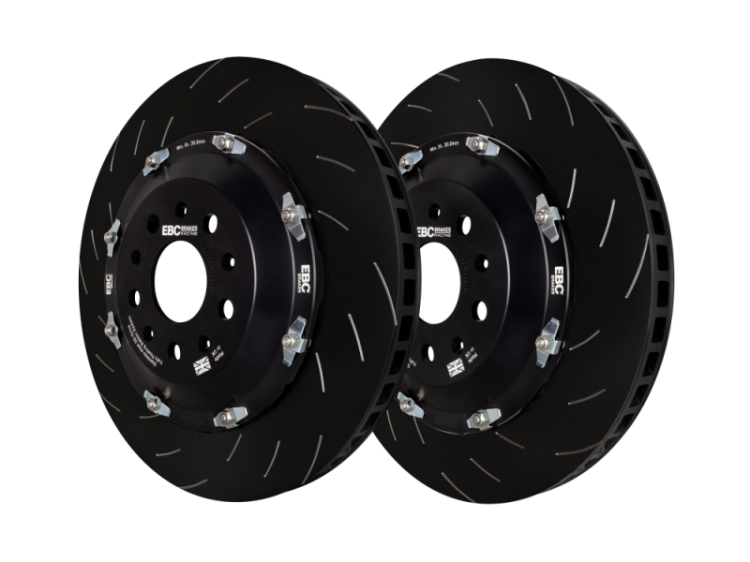 (image for) EBC Racing 2020+ Chevrolet Corvette Stingray C8 6.2L 2 Piece SG Racing Front Rotors