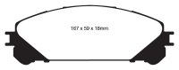 (image for) EBC 10+ Lexus RX350 3.5 (Japan) Greenstuff Front Brake Pads