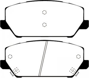(image for) EBC 2019+ Hyundai Veloster N (2nd Gen) 2.0L Turbo Yellowstuff Front Brake Pads