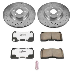 (image for) Power Stop 10-16 Hyundai Genesis Coupe Front Z26 Street Warrior Brake Kit