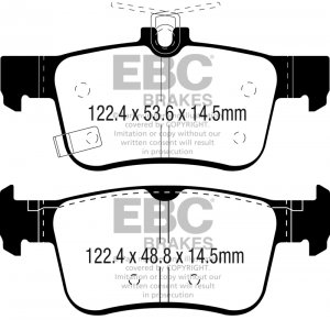 (image for) EBC 2016+ Honda Civic Coupe 1.5L Turbo Ultimax2 Rear Brake Pads