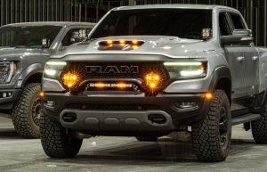 (image for) Baja Designs 2021+ Dodge Ram TRX 20in OnX6/S8 Grill Mount Kit