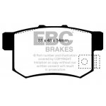 (image for) EBC 01-03 Acura CL 3.2 Redstuff Rear Brake Pads