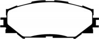 (image for) EBC 10-12 Lexus HS250h 2.4 Hybrid Greenstuff Front Brake Pads