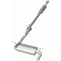(image for) BRExhaust 18-25 Jeep Wrangler 2.0L Direct-Fit Replacement Exhaust Kit