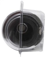 (image for) K&N Universal Air Filter Chrome Round Tapered Blue - 4in Flange ID x 1.125in Flange Length x 5.5in H