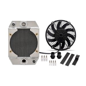 (image for) Mishimoto Universal Drag Race Performance Aluminum Radiator - Natural