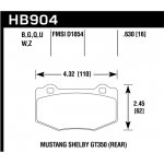 (image for) Hawk 15-17 Ford Mustang DTC-60 Compound Rear Brake Pads