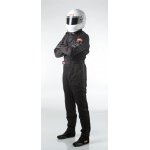 (image for) RaceQuip Black SFI-1 1-L Suit - Medium Tall