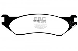 (image for) EBC 98-02 Dodge B150 B1500 Cargo 1500 Van 1/2 Ton Yellowstuff Front Brake Pads