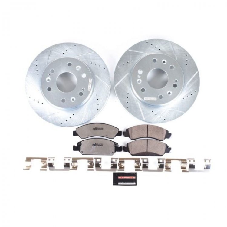 (image for) Power Stop 08-19 Cadillac Escalade Front Z36 Truck & Tow Brake Kit