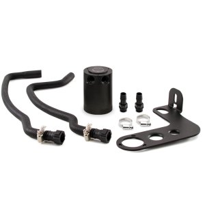 (image for) Mishimoto 10-15 Chevrolet Camaro SS Baffled Oil Catch Can Kit - Black