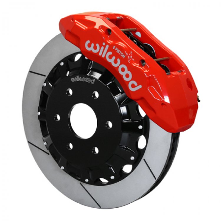 (image for) Wilwood TX6R Front Kit 16.00in Red 2018+ RAM 1500