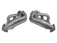 (image for) aFe Twisted 304SS Header 2020 Chevy Corvette (C8) 6.2L V8 - Titanium Ceramic Coated