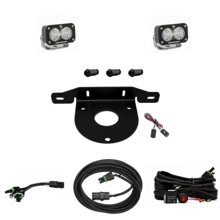 (image for) Baja Designs 2021+ Ford Bronco Dual S2 Sport W/C Reverse Kit w/Upfitter