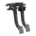 (image for) Wilwood Adjustable Dual Pedal - Brake / Clutch - Fwd. Swing Mount - 6.25:1